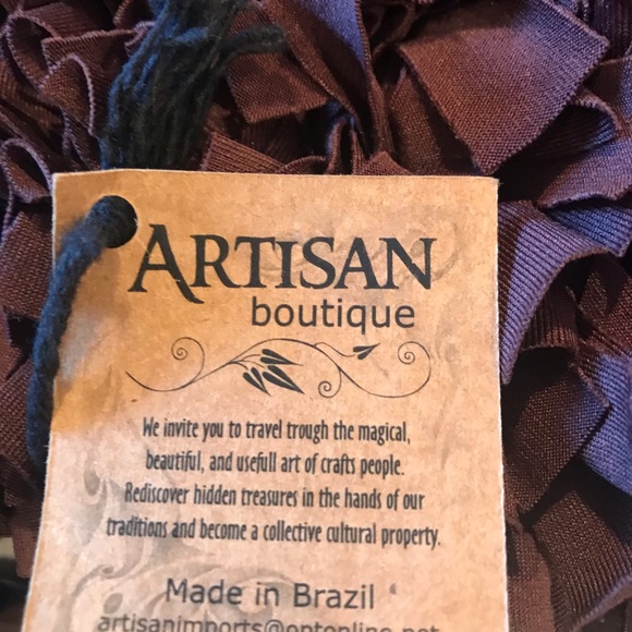 Handmade Brazilian Recycled Bikini Scrap Shoulder Bag. - Picture 3 of 6